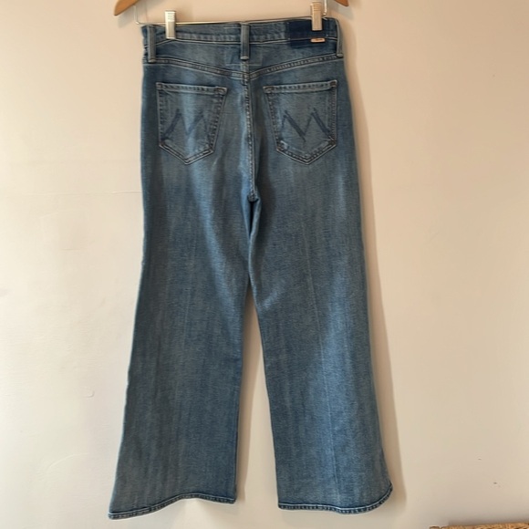 Mother Superior The Fly Cut Tomcat Roller Wide Leg Jeans Size 28 NWT - Picture 10 of 14